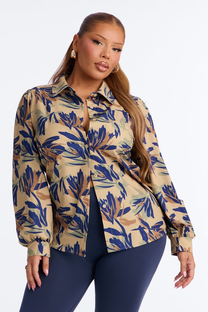 Feel A Way Shirt - Gold/Multi