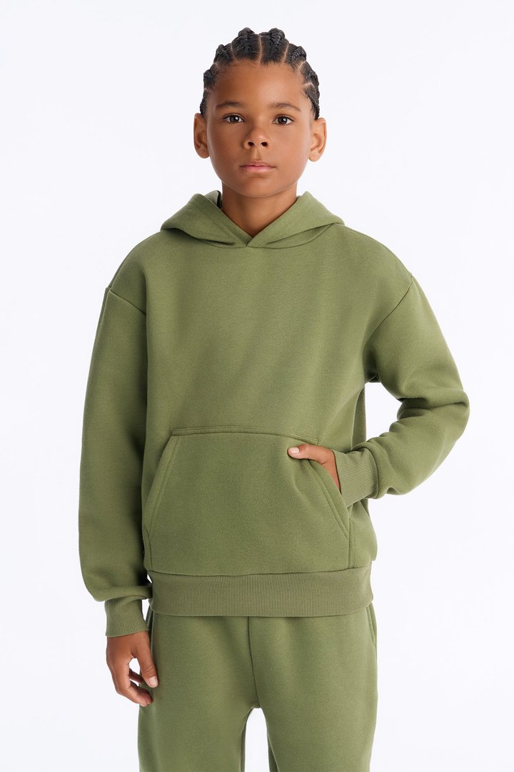 Mini Tyson Hoodie - Olive
