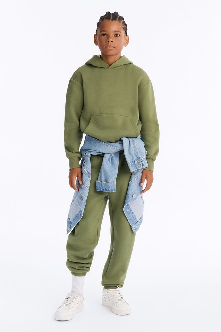 Mini Tyson Hoodie - Olive