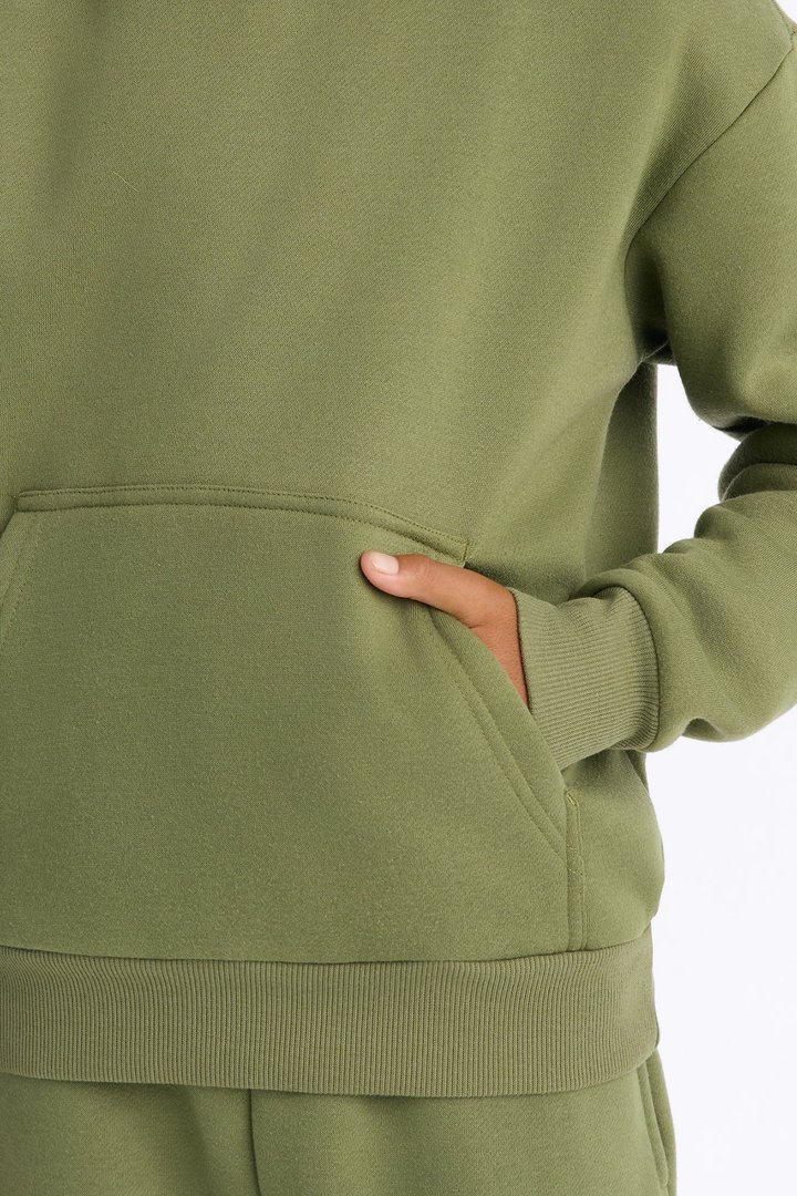 Mini Tyson Hoodie - Olive