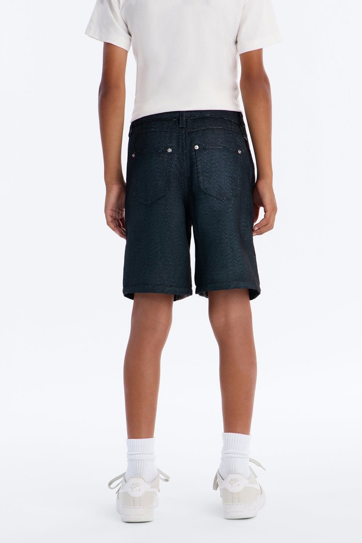 Mini Azrael Tapestry Shorts - Black/combo
