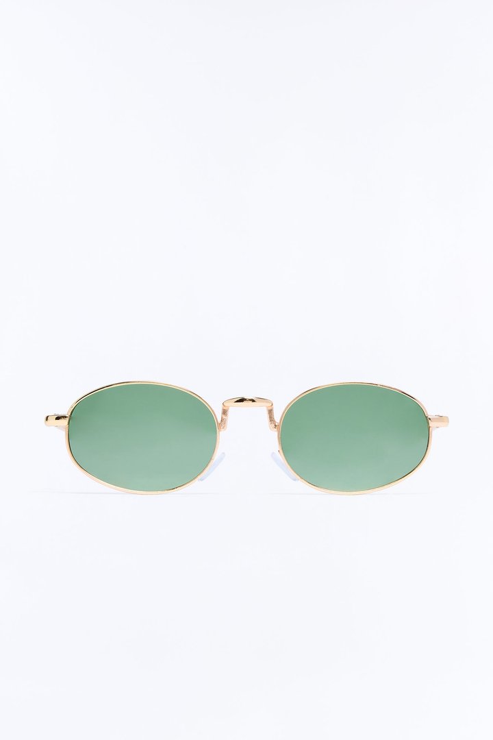 Stand By Me Sunglasses - Gold/Green