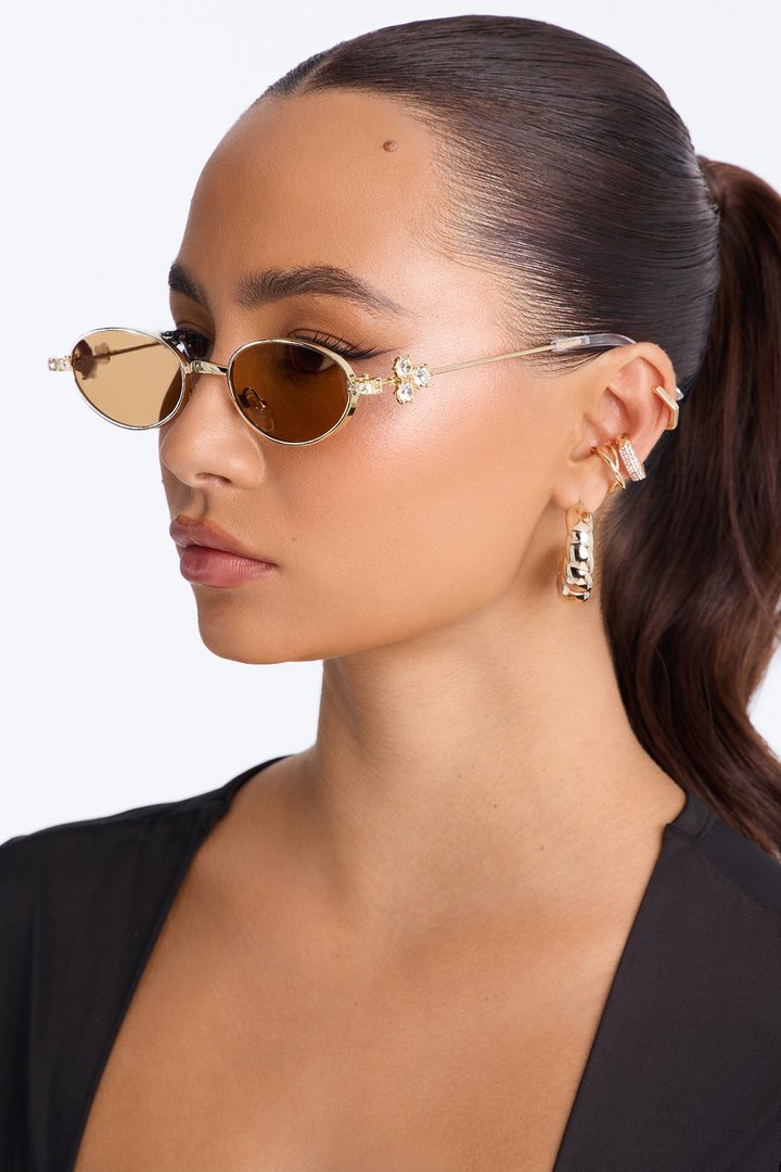 My Rock Sunglasses - Gold/Brown