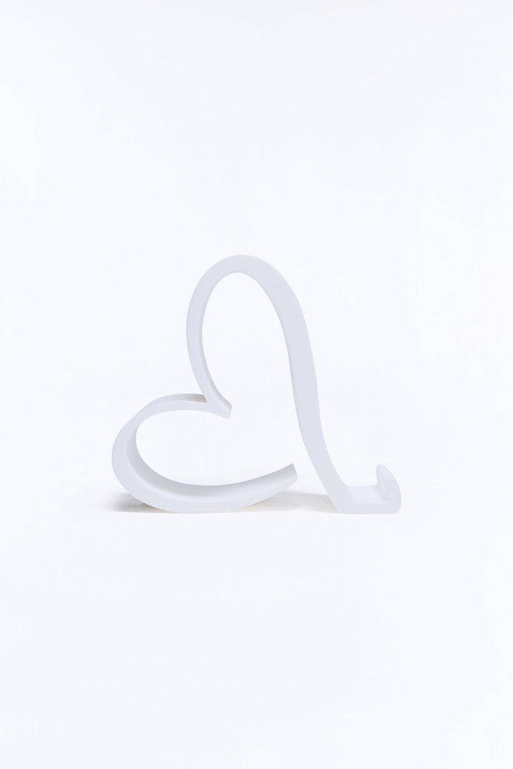 A Heart To Hold Phone Stand - White