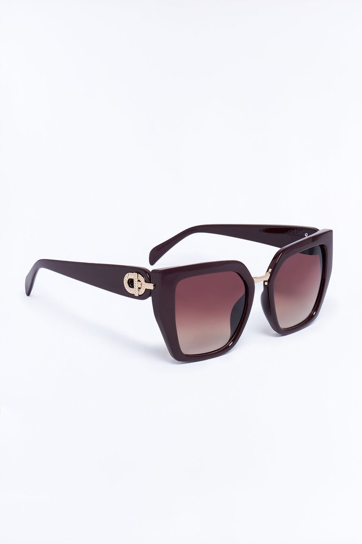 Skye Line Sun Rise Sunglasses - Burgundy
