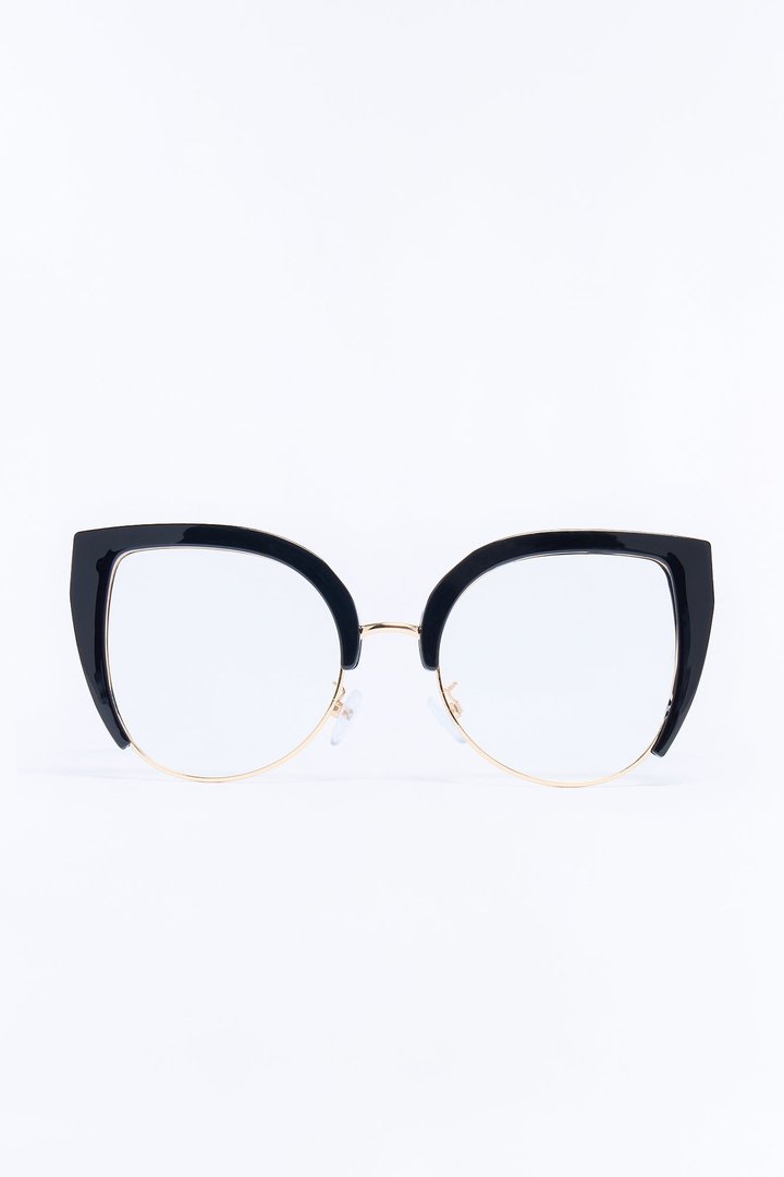 Taking Notes Blue Light Glasses - Black