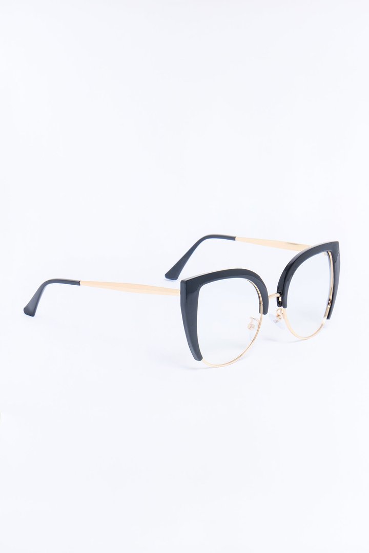 Taking Notes Blue Light Glasses - Black
