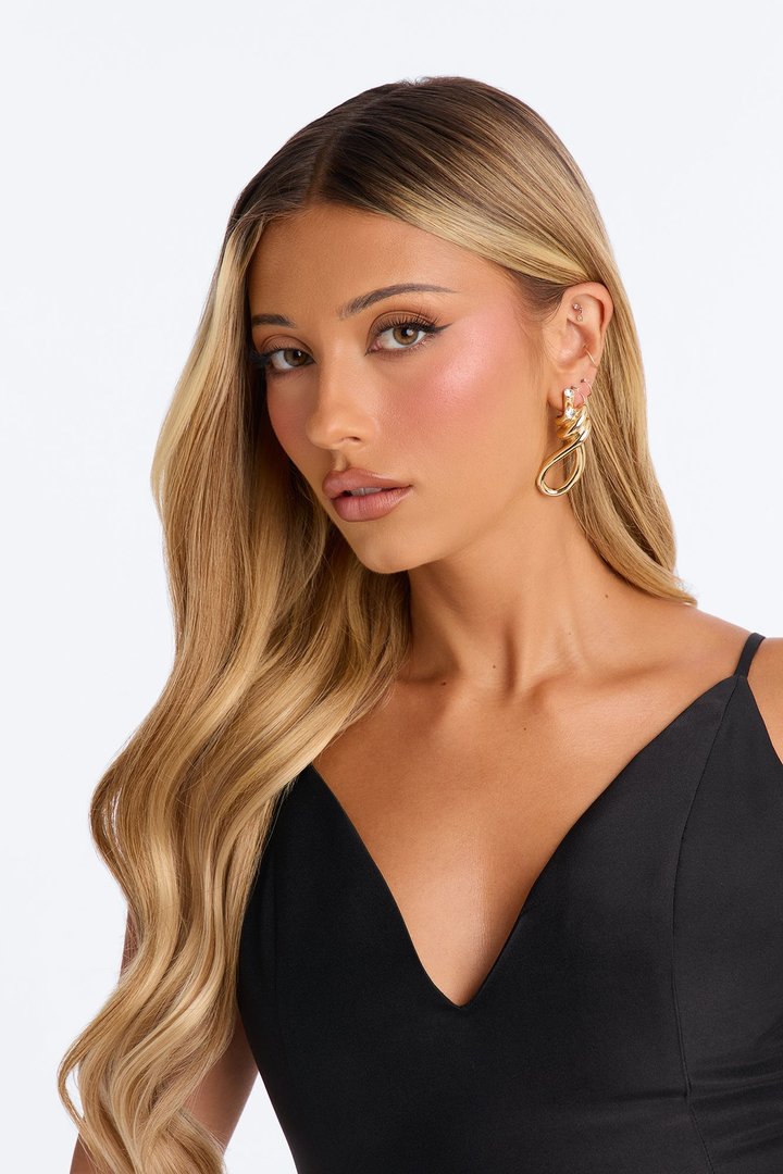 Knot Yours Drop Earrings - Gold