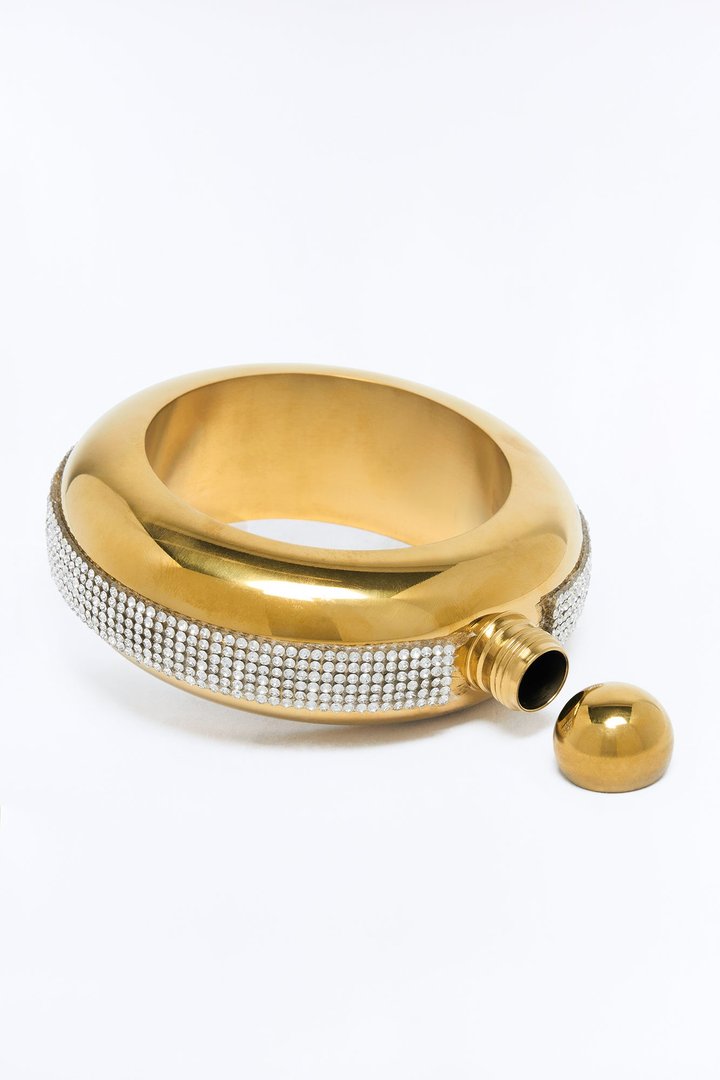 Hidden Treasure Flask - Gold