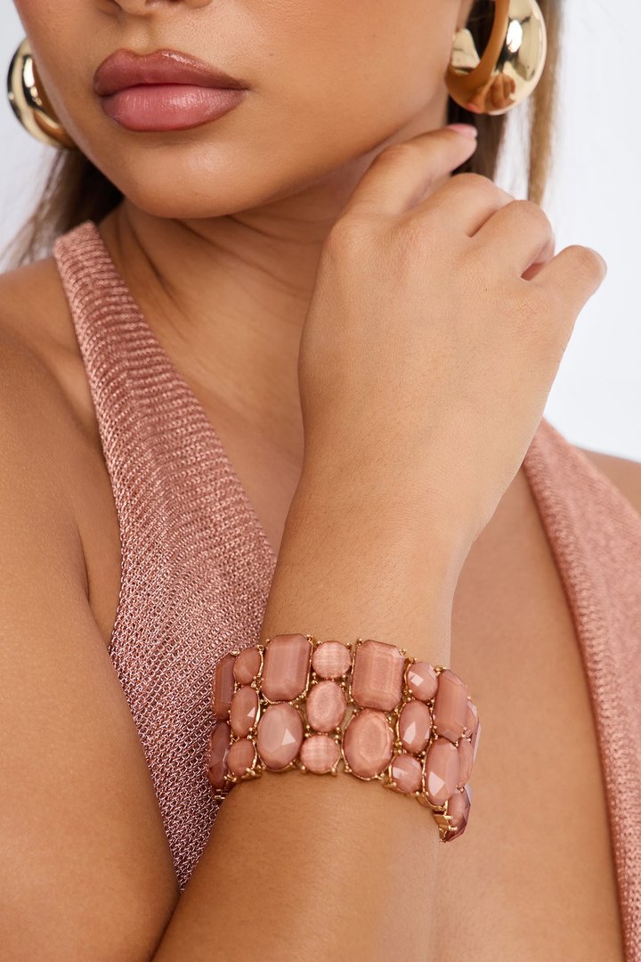 Shimmering Bracelet - Pink