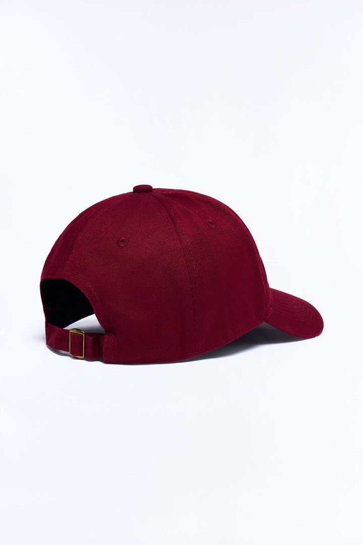 God's Plan Not Mine Baseball Hat - Burgundy