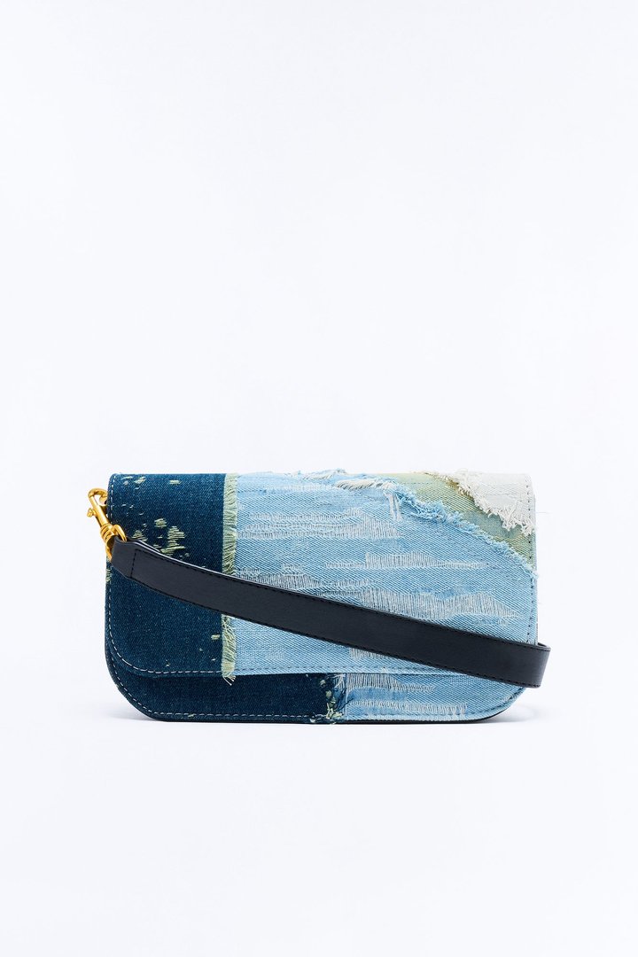 Always Pretty Never Stressed Shoulder Handbag - Medium Wash