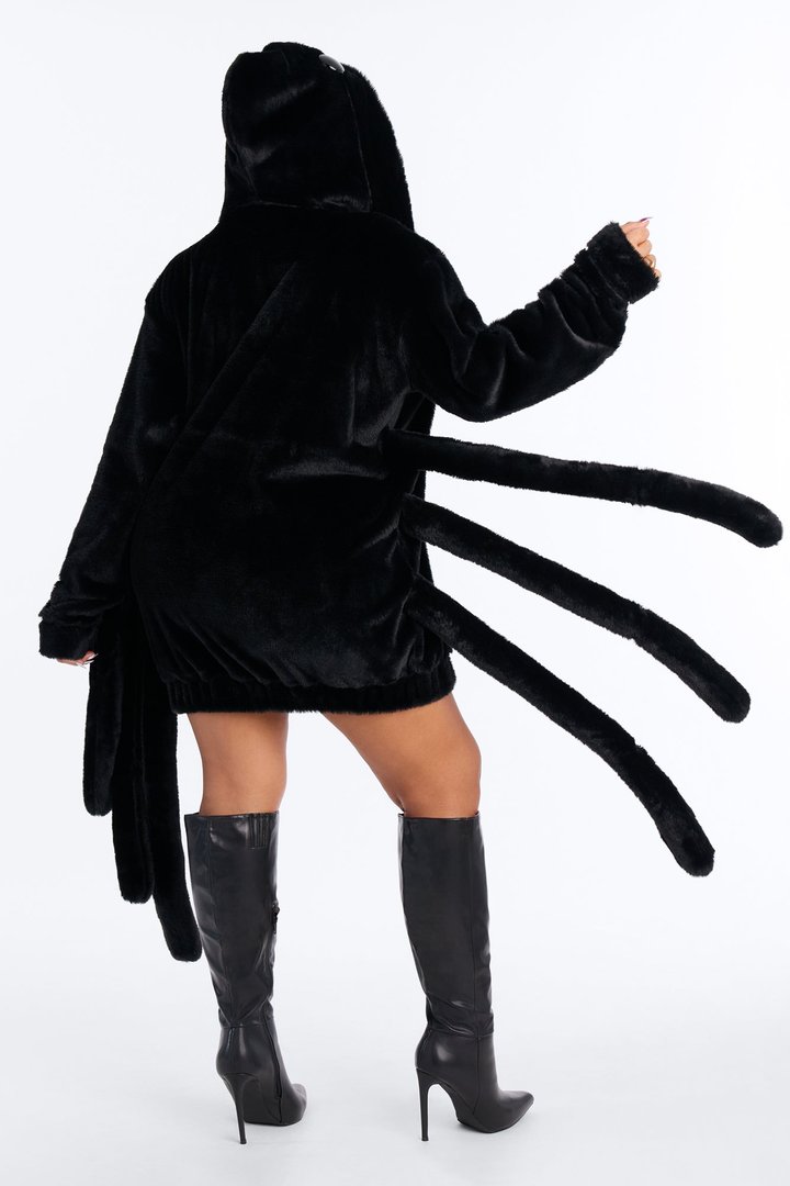 Snuggly Spider Halloween Costume - Black