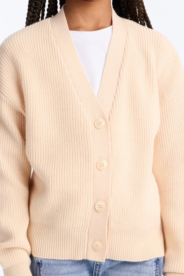 Mini Day Dream Cardigan - Oatmeal
