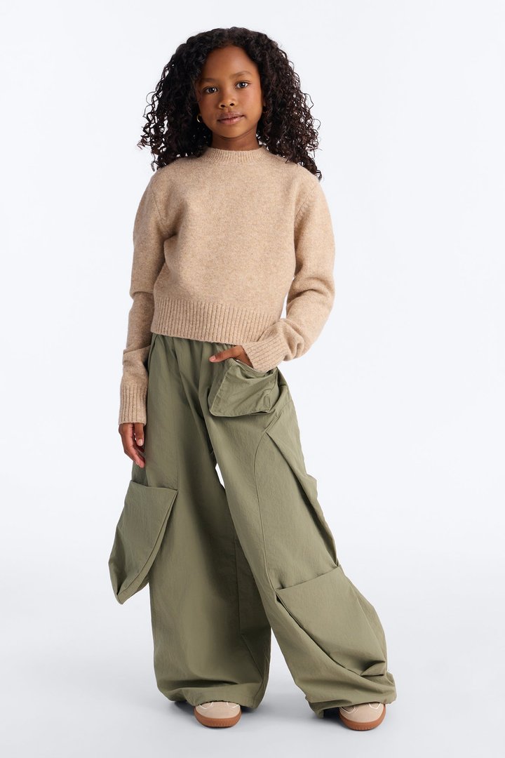 Mini Fresh Air Sweater - Taupe