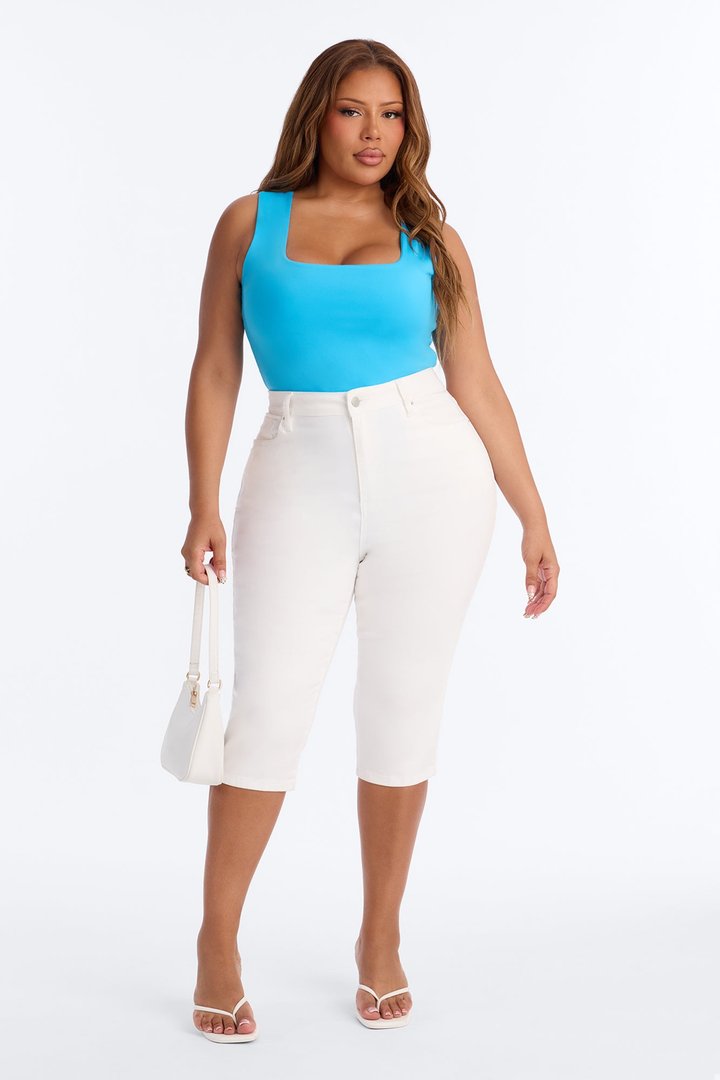 Adriana Smooth Fit Bodysuit - Blue