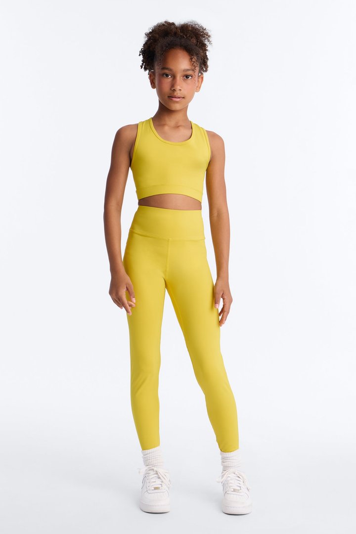 Mini Very Mindful Active Legging Set - Mustard