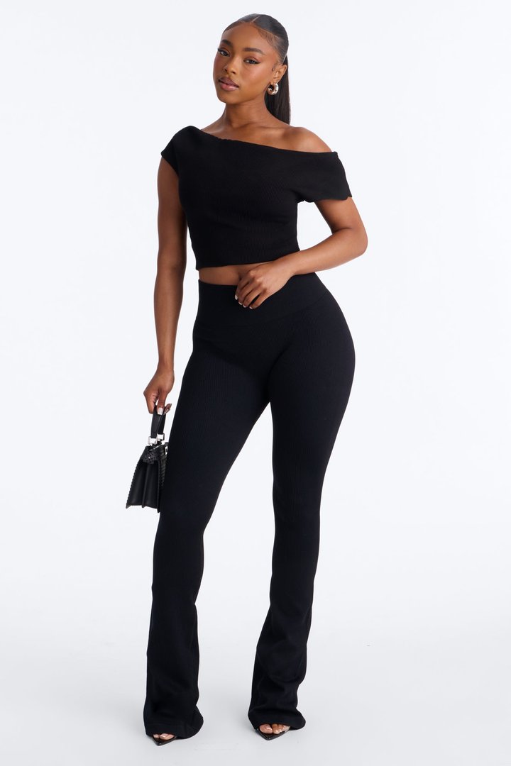 Tall Beach Body Effortless Seamless Active Yoga Pant - Black