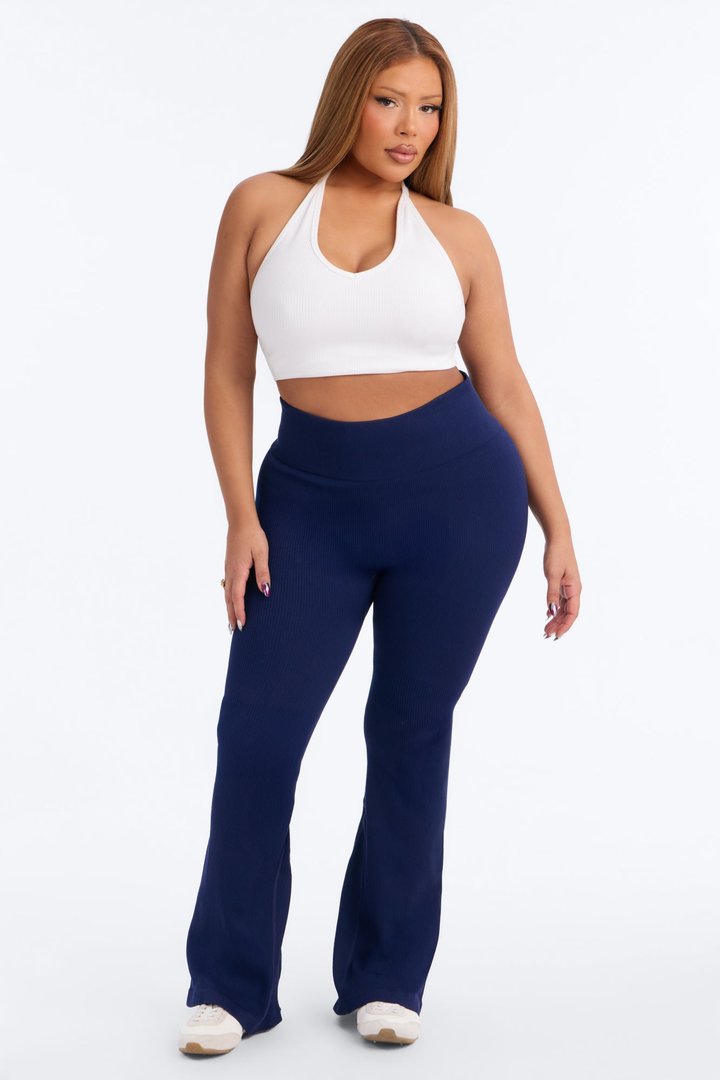Beach Body Effortless Seamless Active Yoga Pant - Midnight Navy
