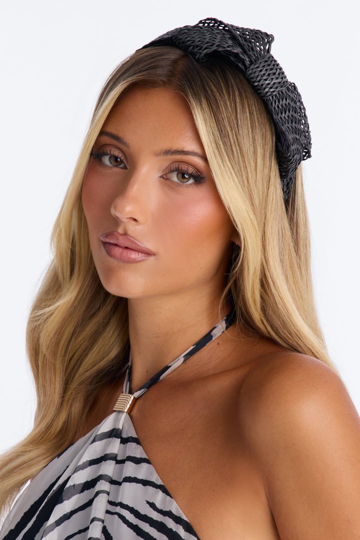 Out For A Stroll Headband - Black