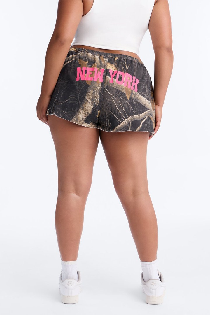 Realtree New York Fleece Short - Black/combo