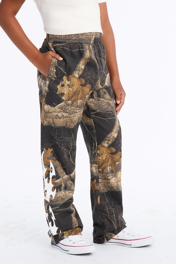 Mini Real Tree Shadow Goth Sweatpant - Camouflage