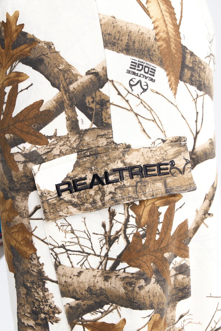 Realtree Wide Leg Pant - White/combo