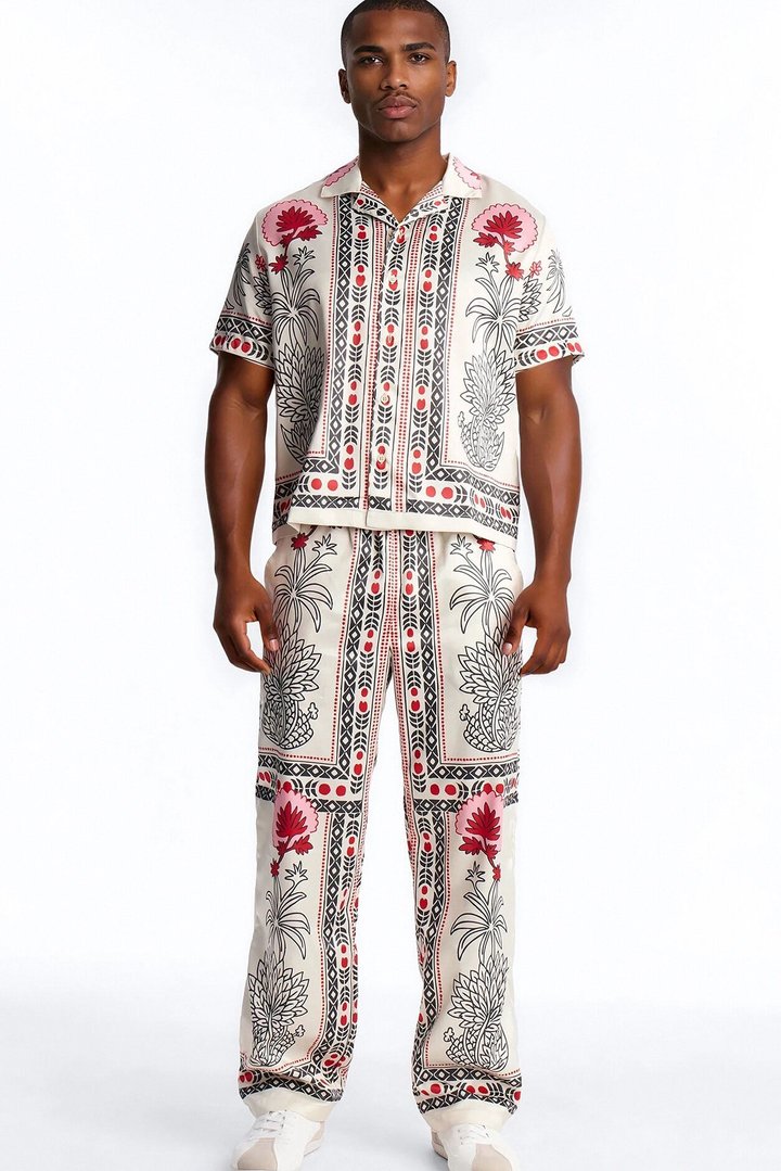 Patras Straight Pants - White