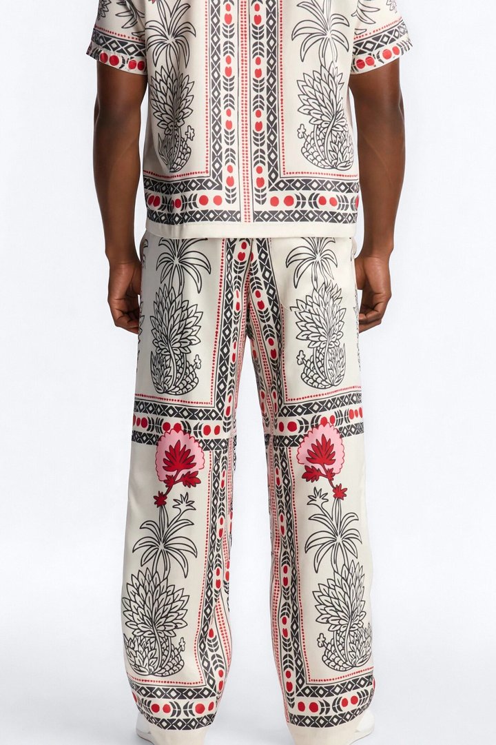 Patras Straight Pants - White