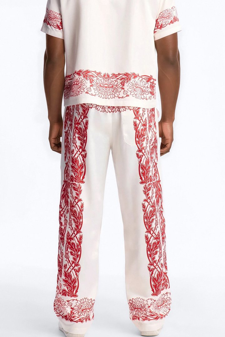 KOS Straight Pants - White