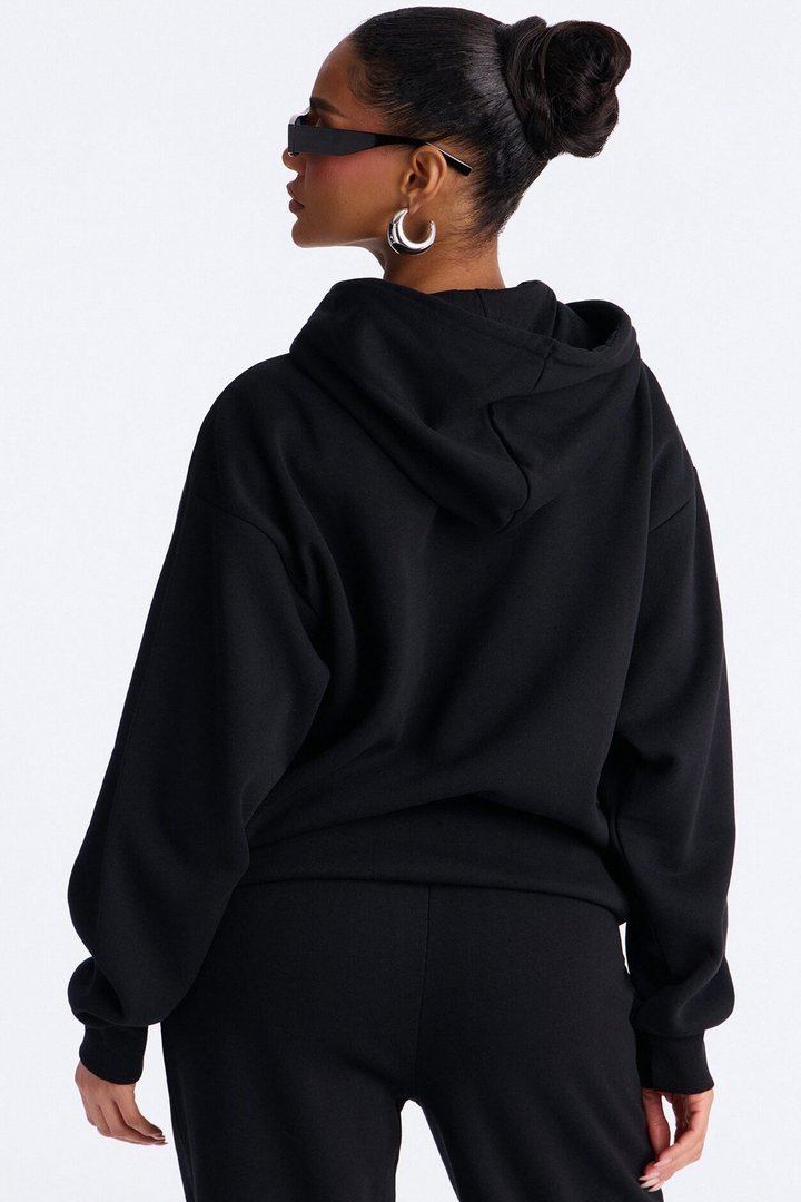 Von Dutch Motion Fleece Hoodie - Black