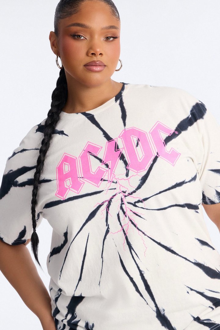ACDC Spiral Washed Tee - Multi Color