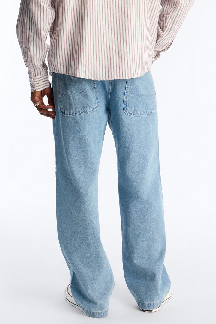 Dickies Loose Fit Double Knee Jean - Light Blue Wash