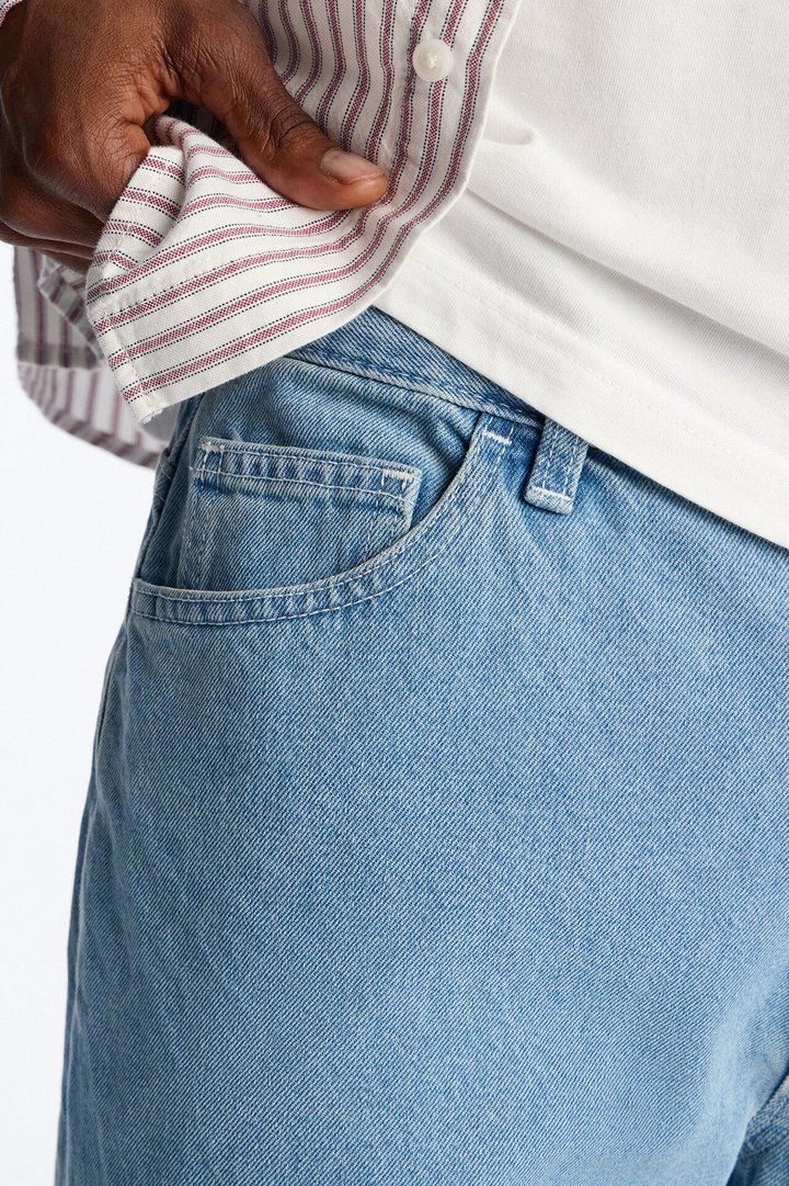 Dickies Loose Fit Double Knee Jean - Light Blue Wash