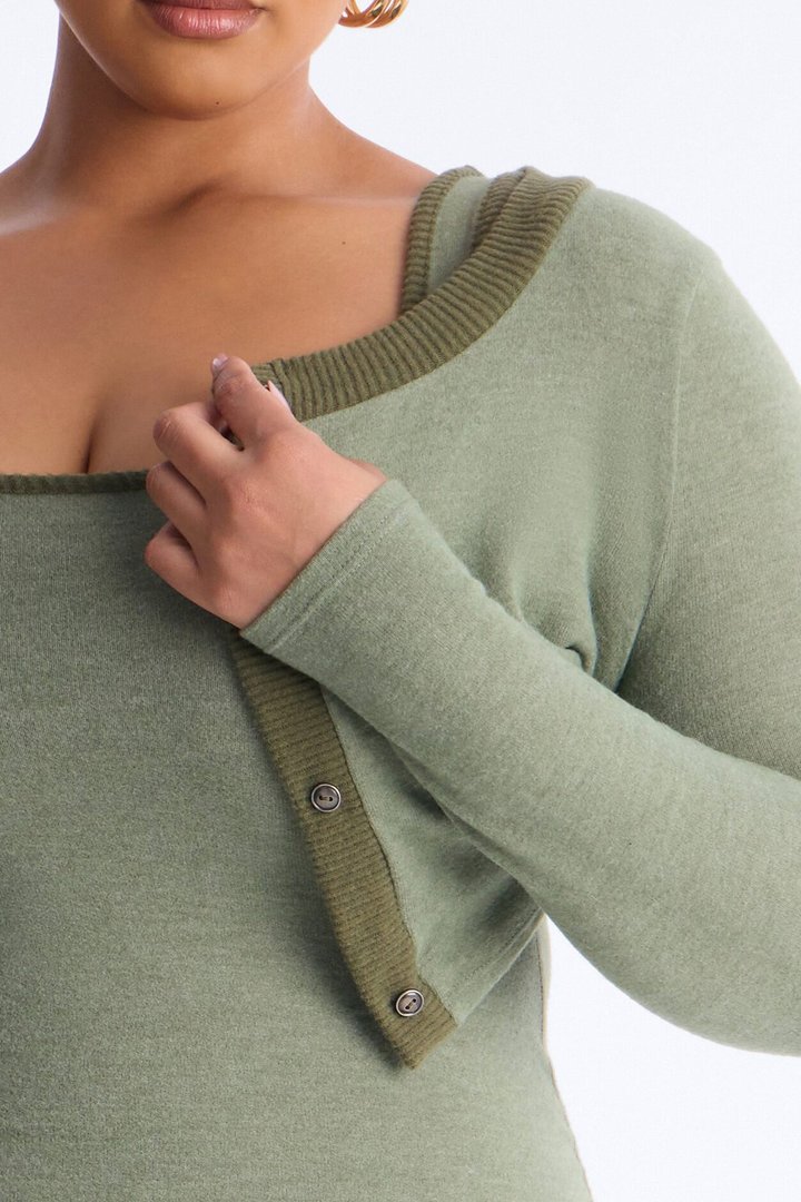 Literally No Maxi Dress Set - Olive