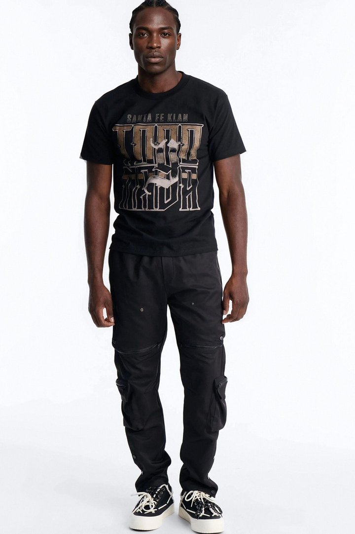 Santa Fe Klan Todo Y Nada Short Sleeve Tee - Black