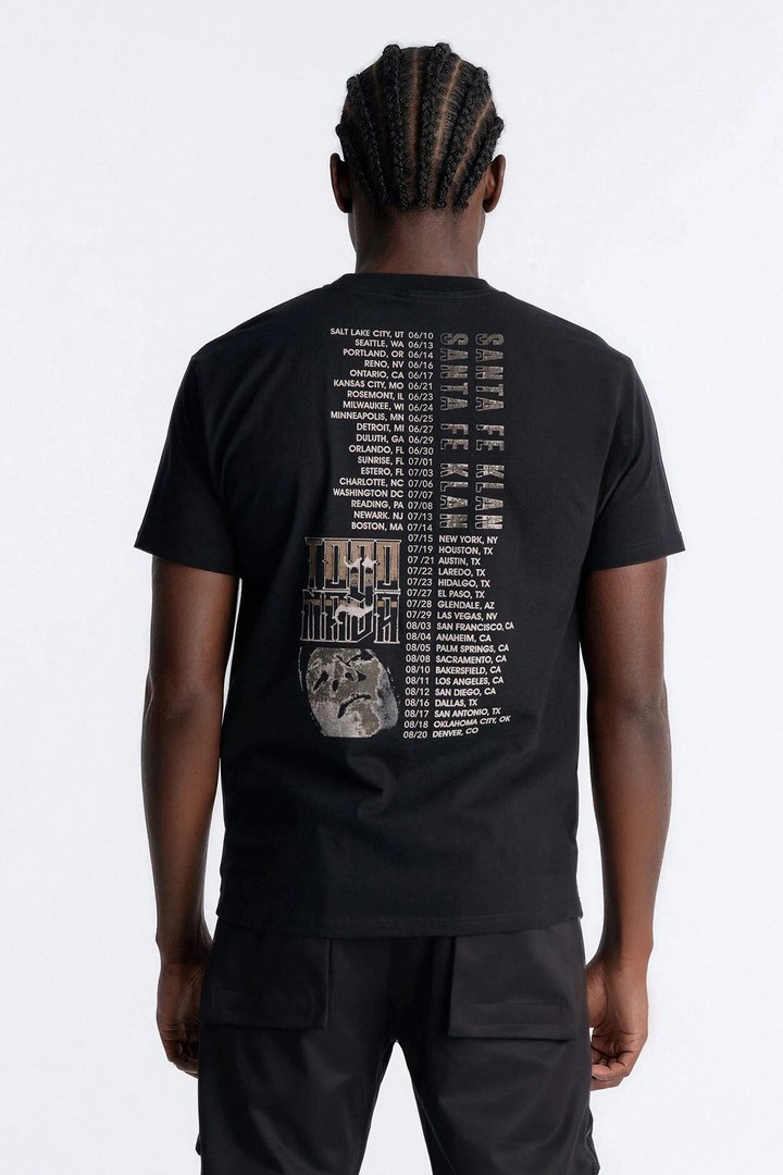 Santa Fe Klan Todo Y Nada Short Sleeve Tee - Black