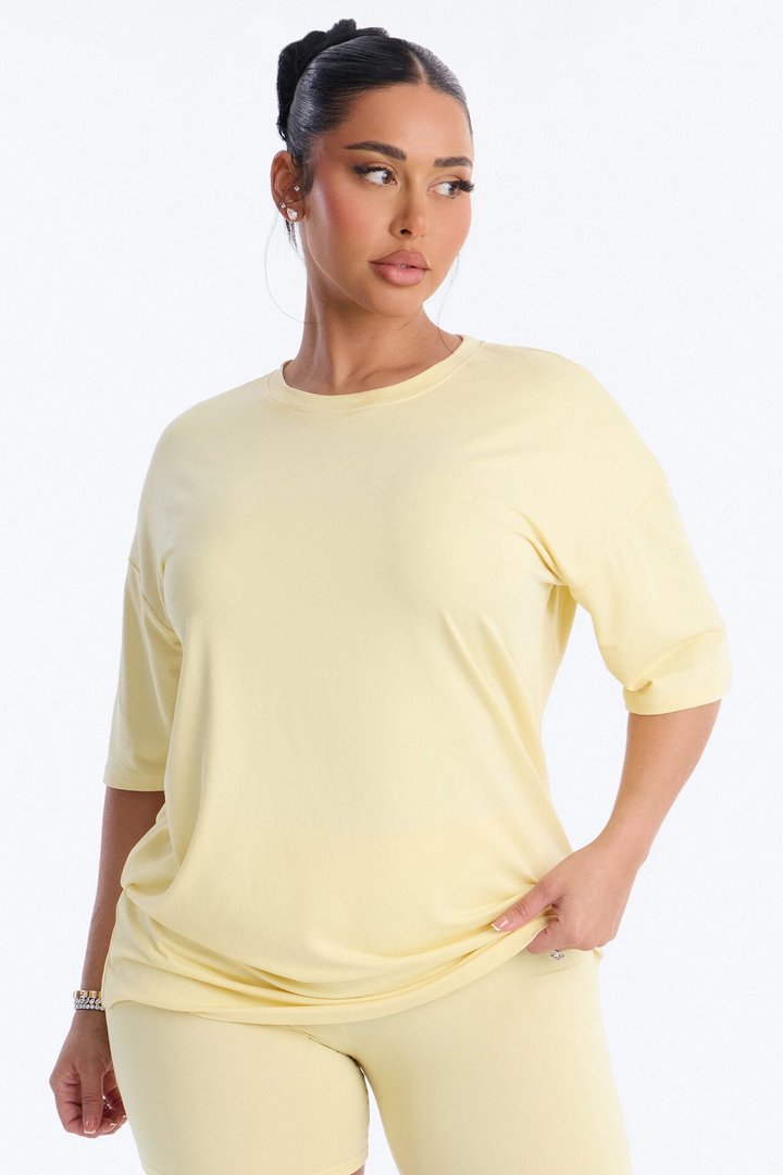 Weekend Vibes Short Set - Yellow
