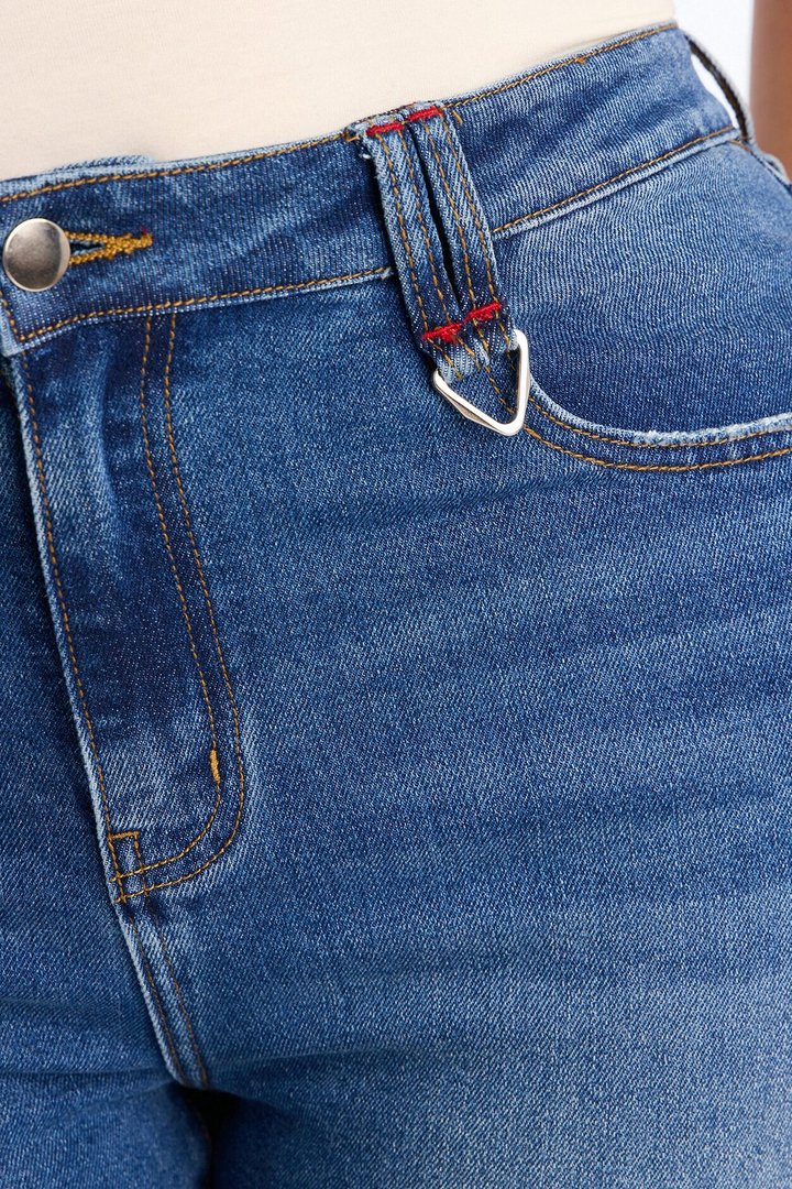 Little Havana Stretch Straight Leg Jeans - Dark Wash