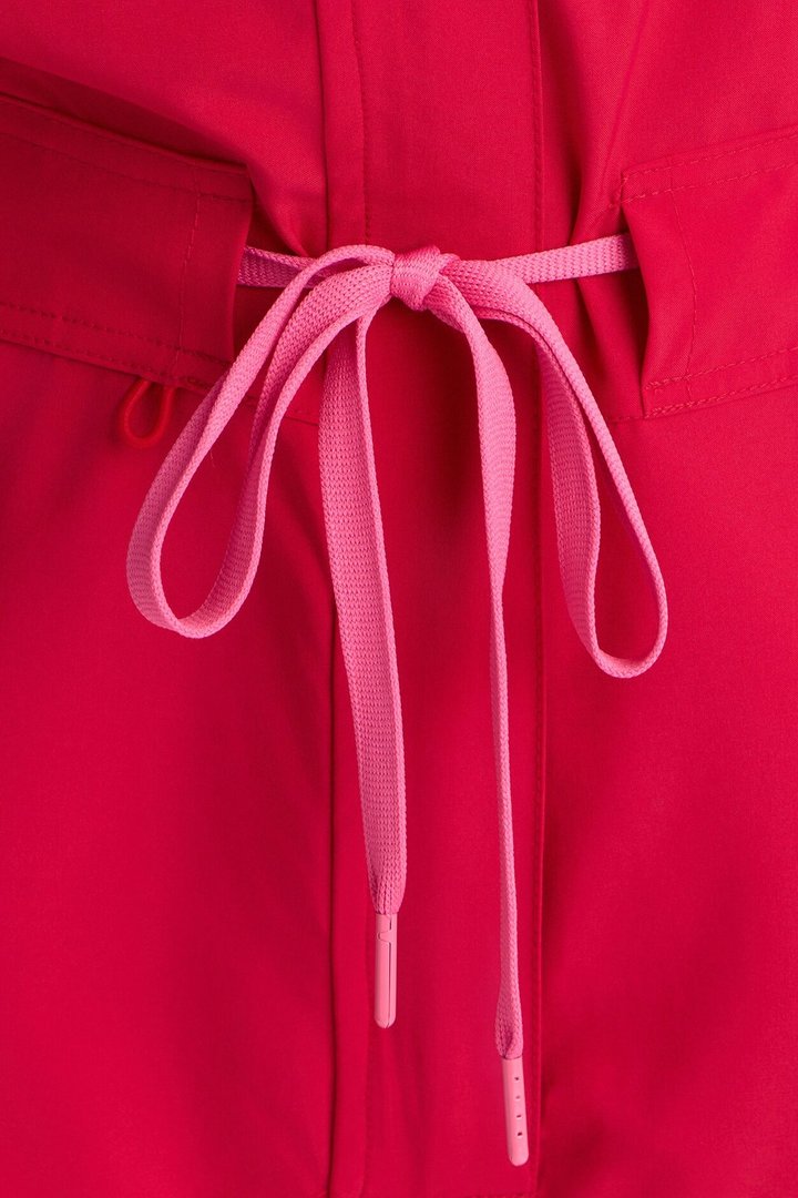 Ready Next Shift Stretch Scrub Jumpsuit - Red