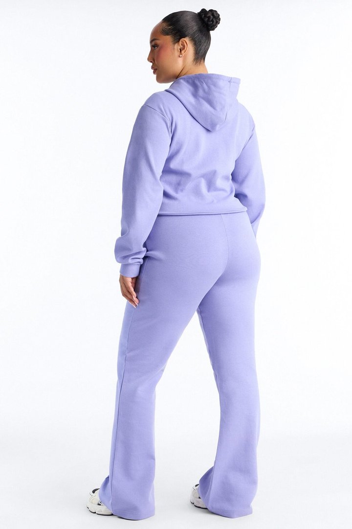Ready To Go Zip Up Pant Set - Periwinkle