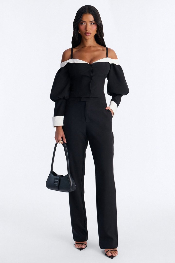 Full Bloom Trousers - Black