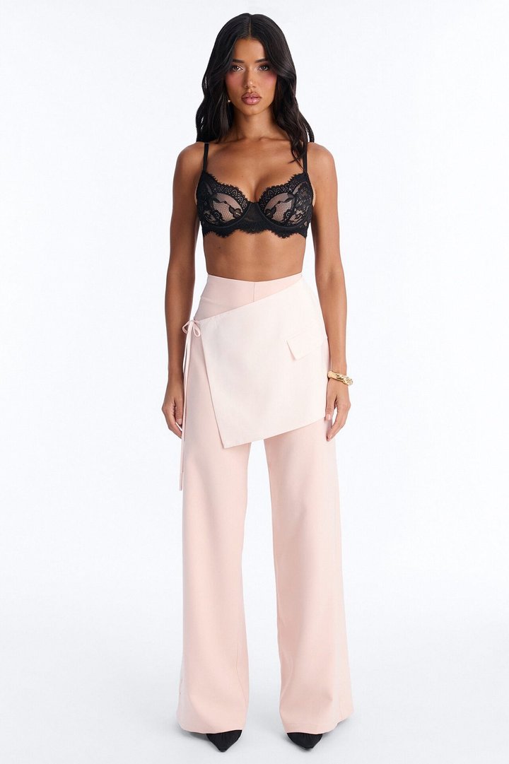 Command Attention Skirt Pant - Light Pink