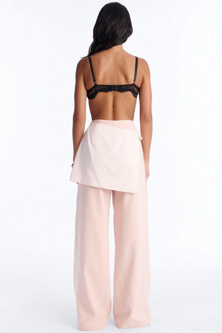Command Attention Skirt Pant - Light Pink