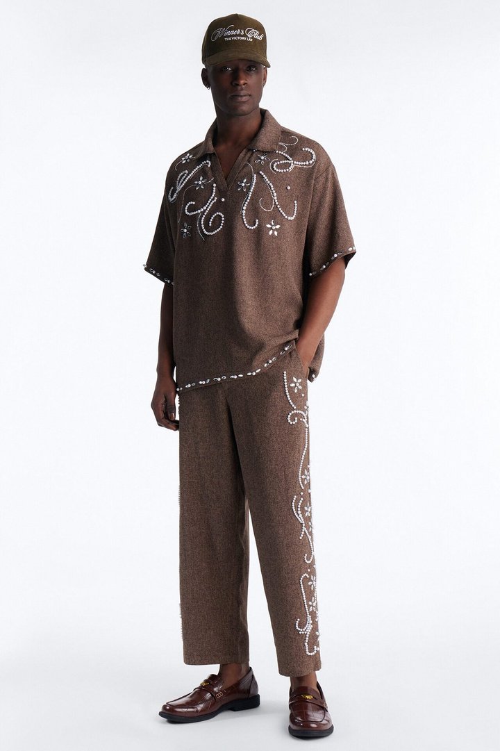 Straight Wanderlust Pearl Journey Pant - Brown