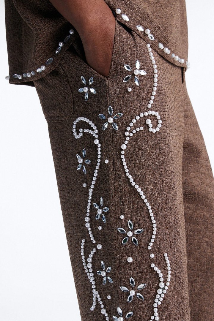 Straight Wanderlust Pearl Journey Pant - Brown