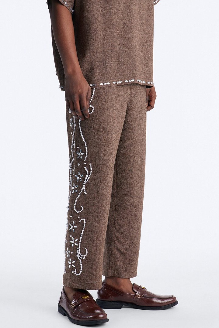 Straight Wanderlust Pearl Journey Pant - Brown