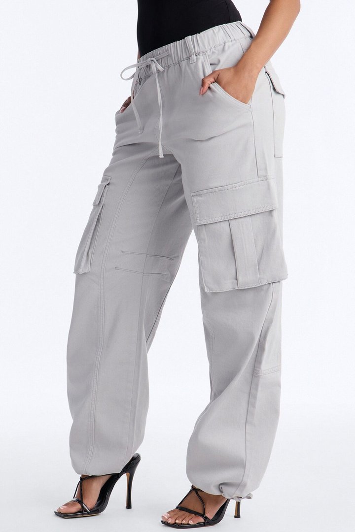 Portland Washed Cargo Pant - Slate Grey