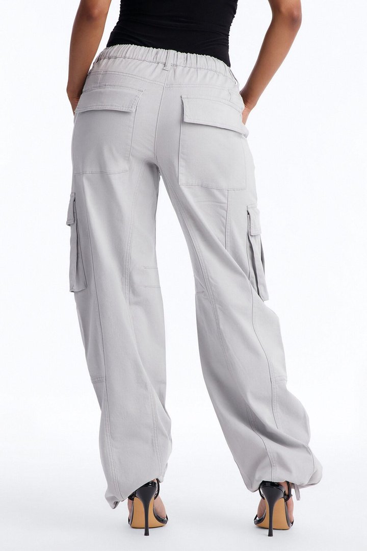 Portland Washed Cargo Pant - Slate Grey