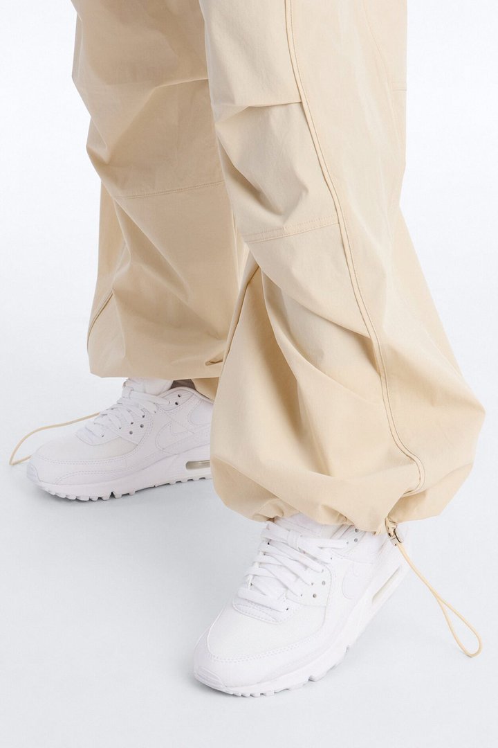 Keep It Moving Windbreaker Lounge Pant - Sand